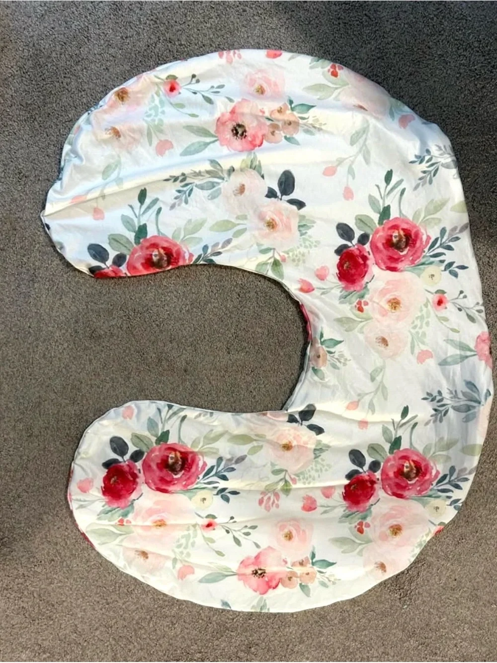 Boppy Style  Nursing Pillow with 2 Removable Covers and Animal Print
